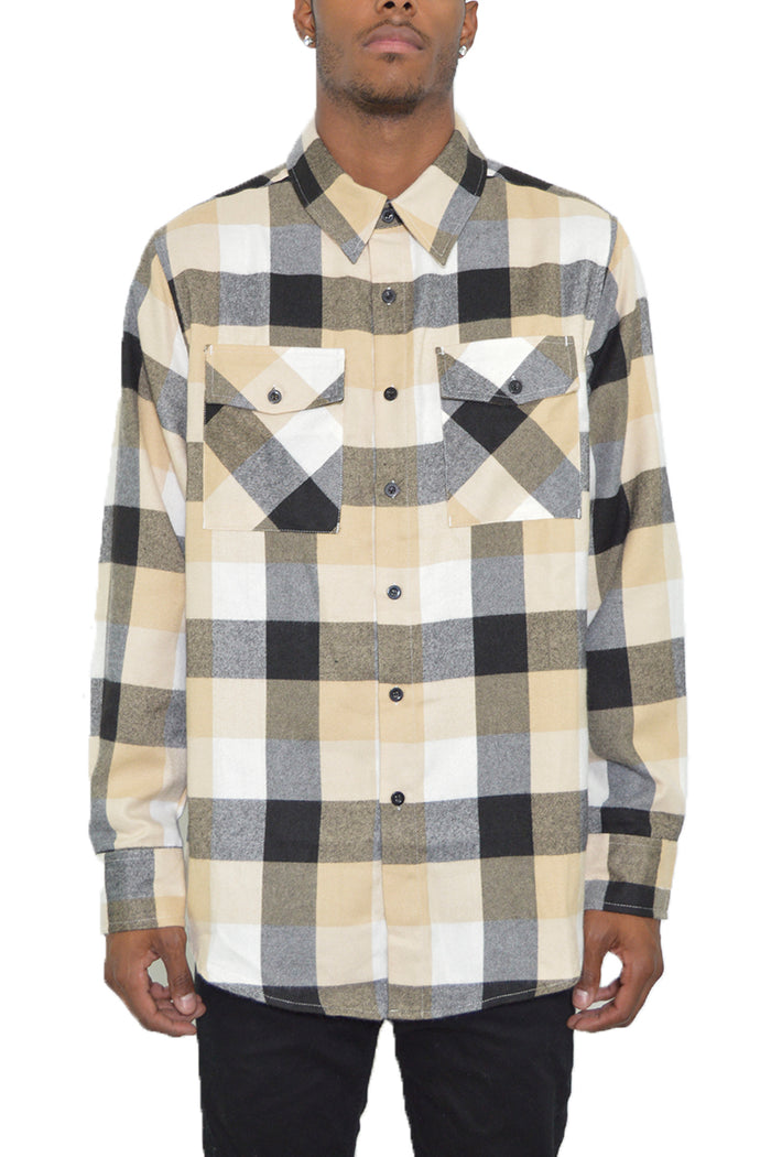 Brushed Flannel Shirt