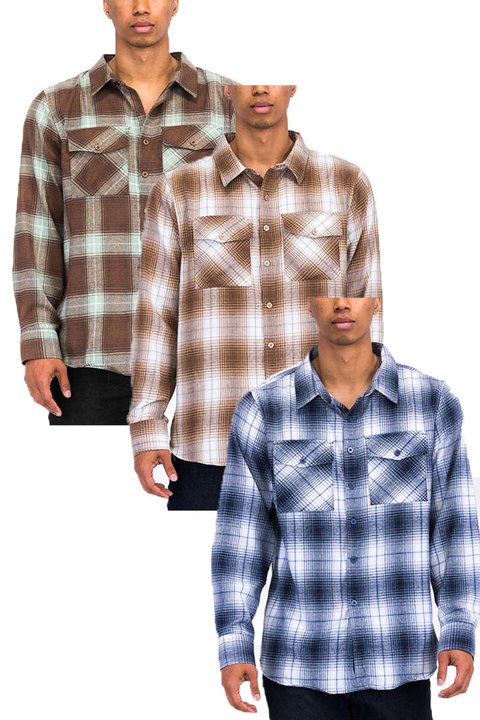 Brushed Flannel Shirt