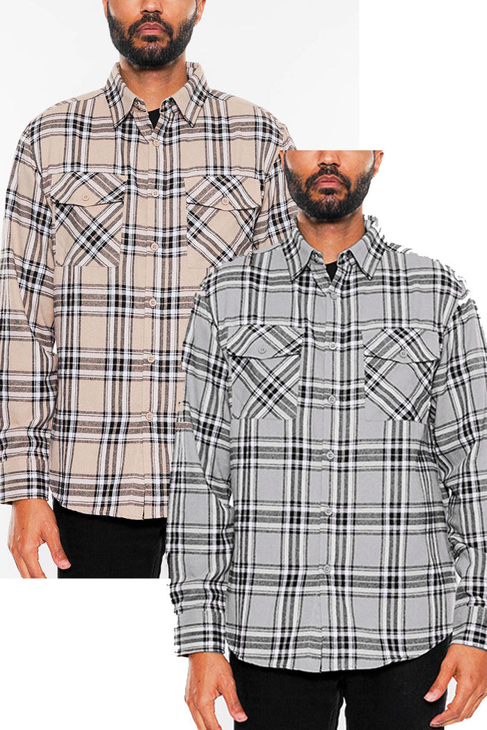Brushed Flannel Shirt