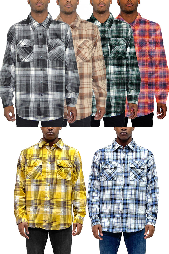 Brushed Flannel Shirt