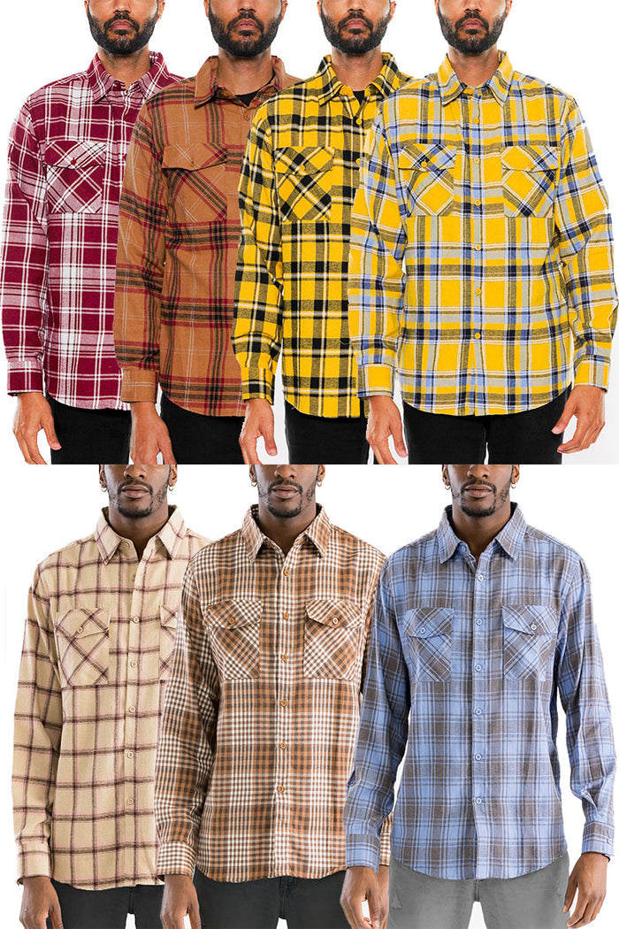 Brushed Flannel Shirt