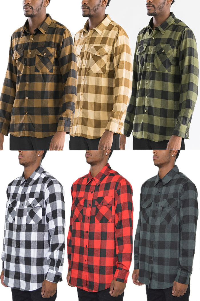 Brushed Flannel Shirt