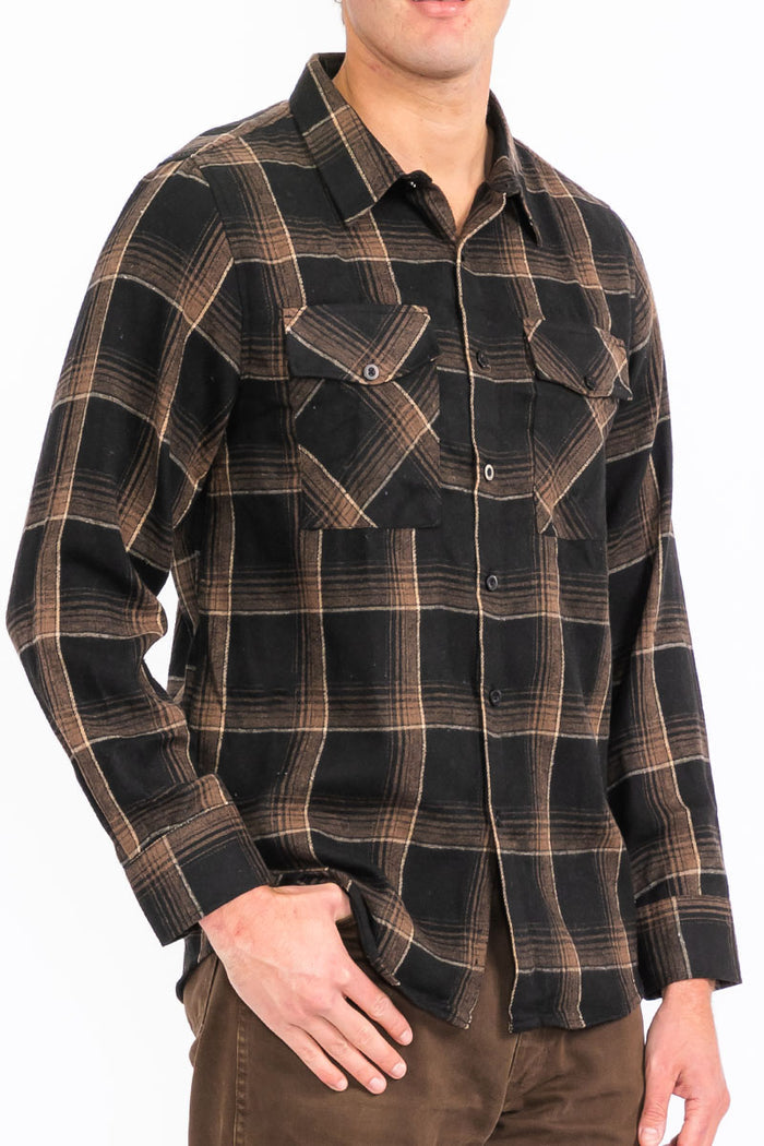 Brushed Flannel Shirt