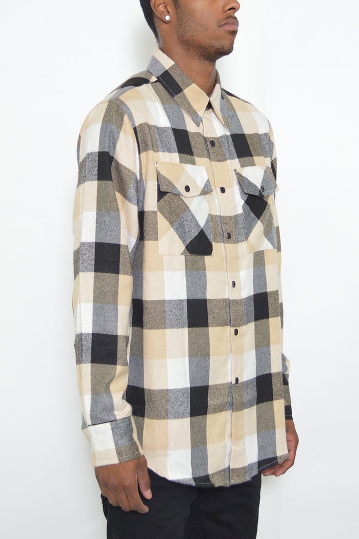 Brushed Flannel Shirt