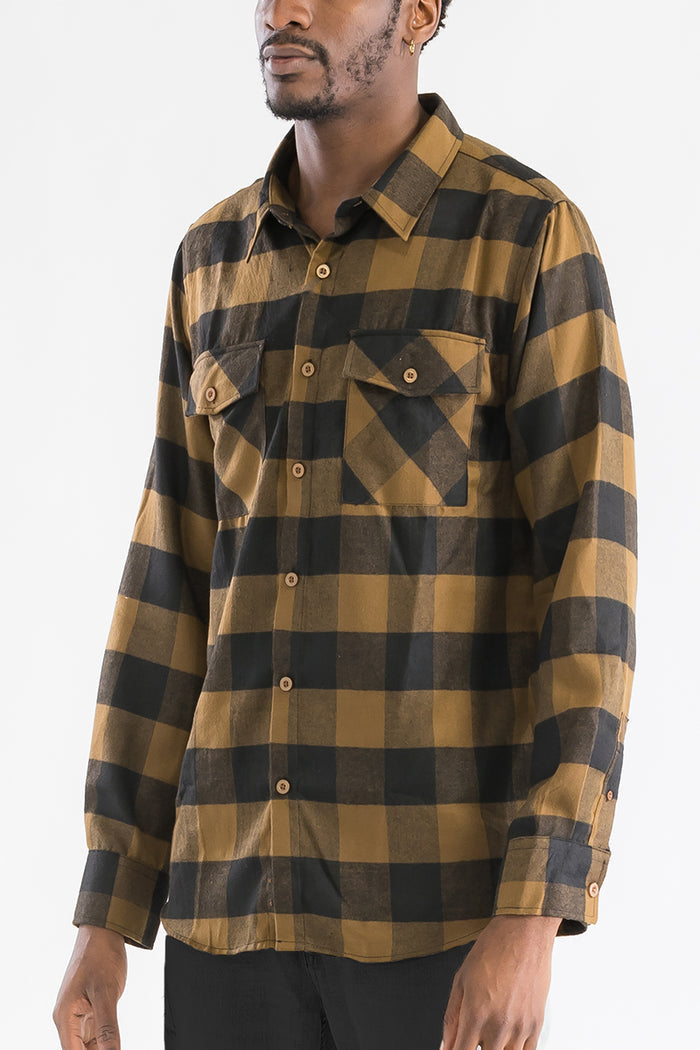 Brushed Flannel Shirt