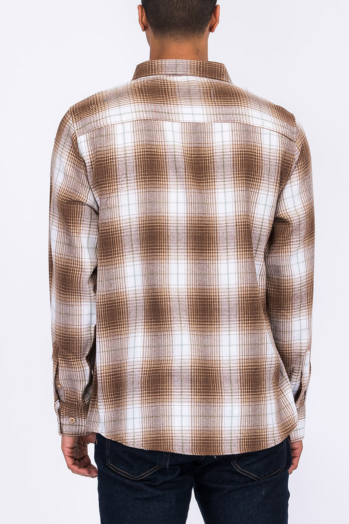 Brushed Flannel Shirt