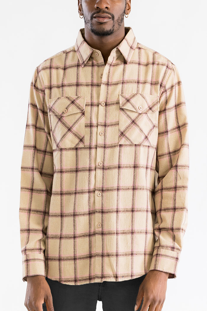 Brushed Flannel Shirt