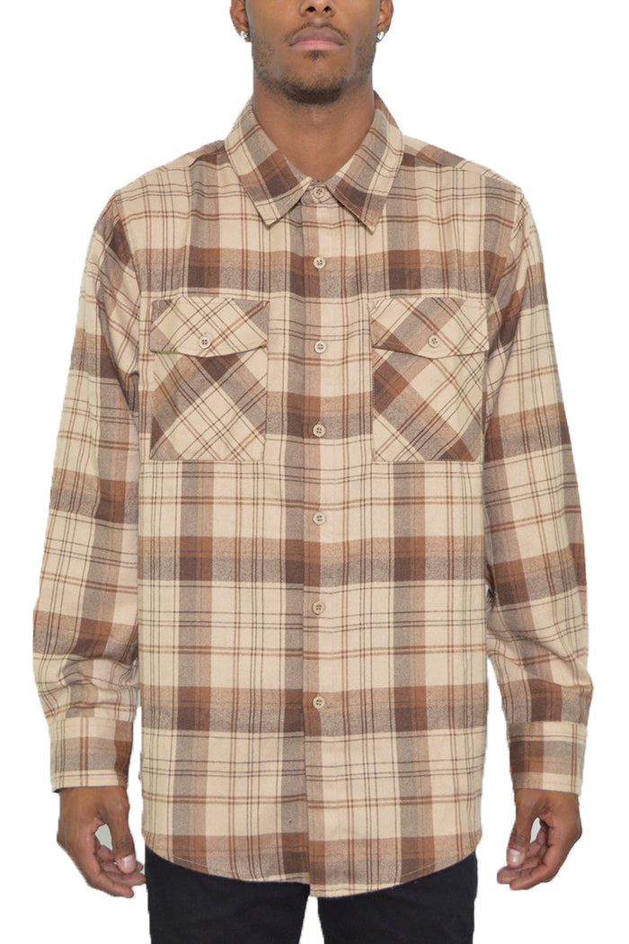 Brushed Flannel Shirt