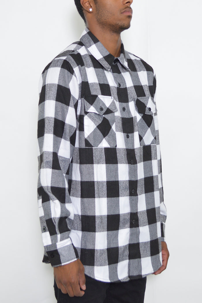 Brushed Flannel Shirt