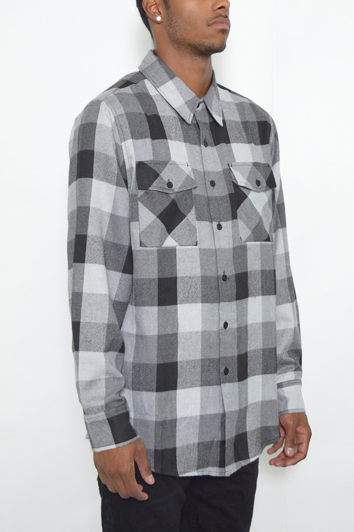 Brushed Flannel Shirt
