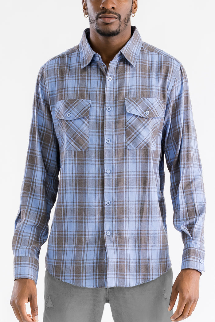 Brushed Flannel Shirt