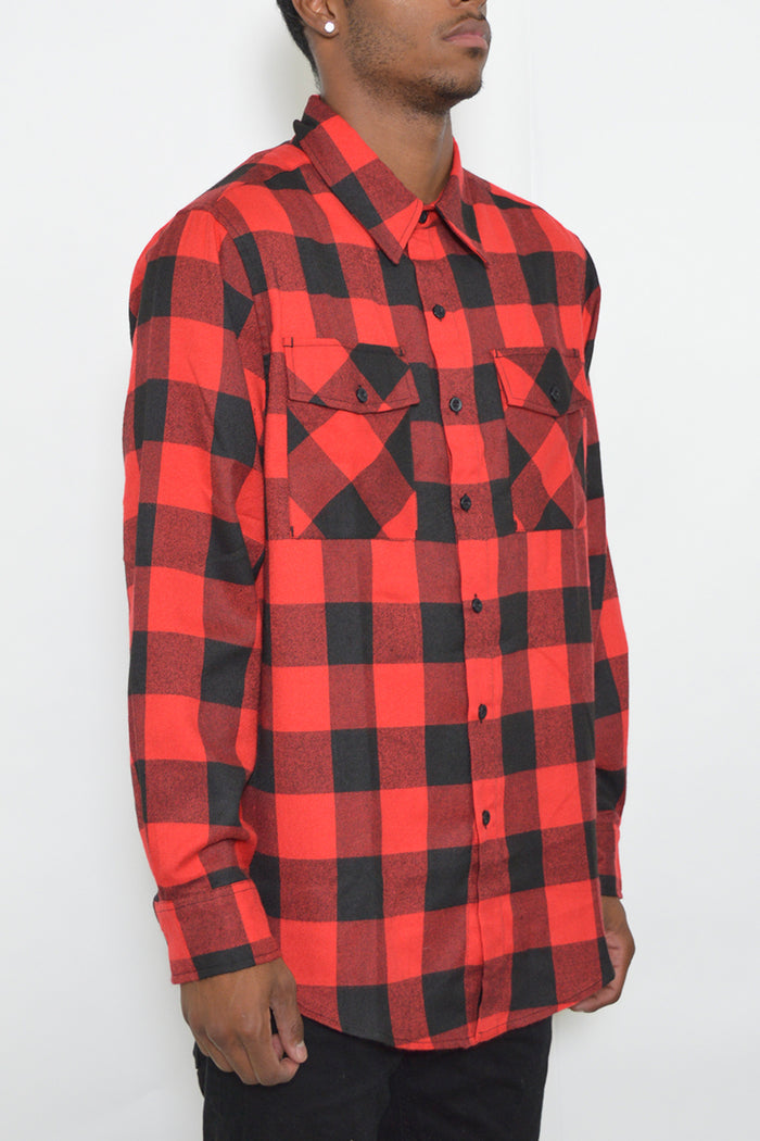 Brushed Flannel Shirt
