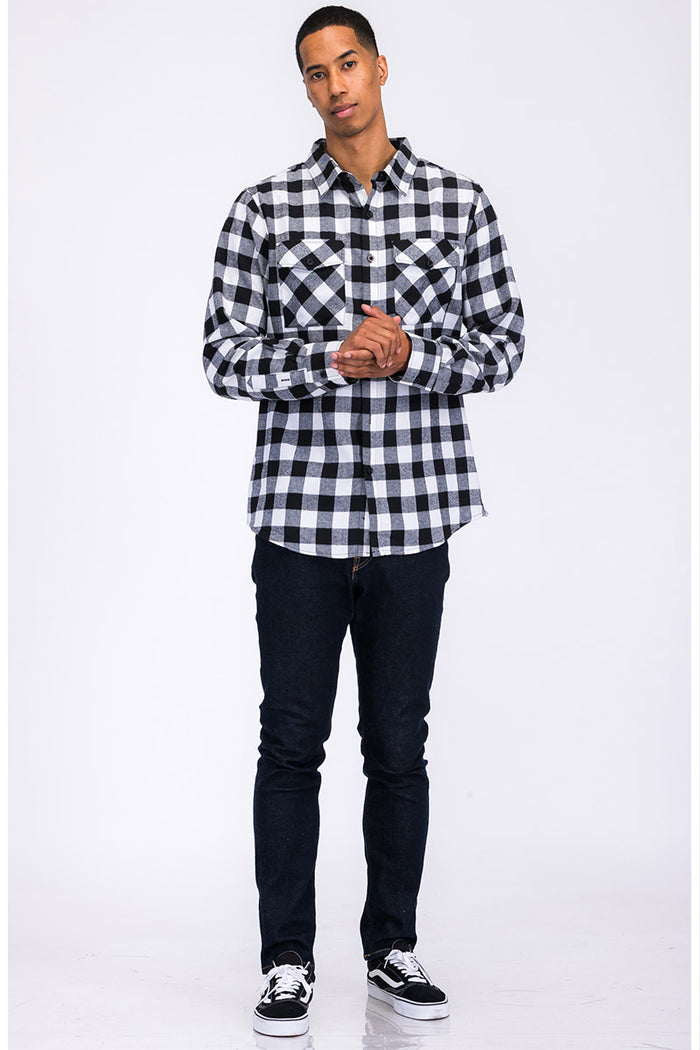 Brushed Flannel Shirt