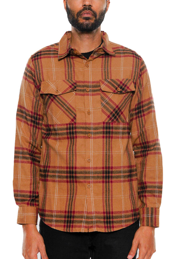 Brushed Flannel Shirt