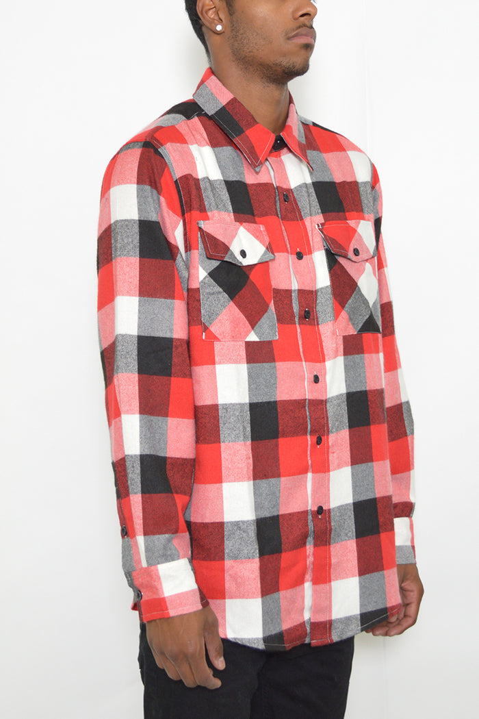 Brushed Flannel Shirt