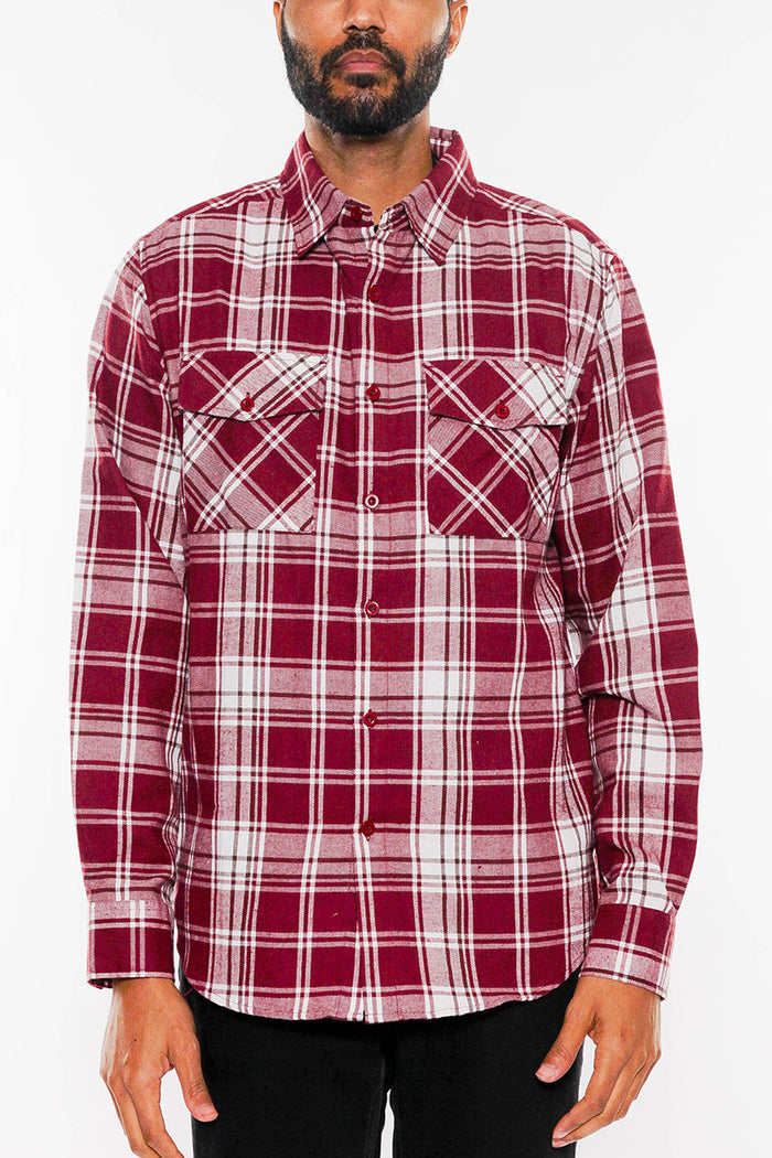 Brushed Flannel Shirt