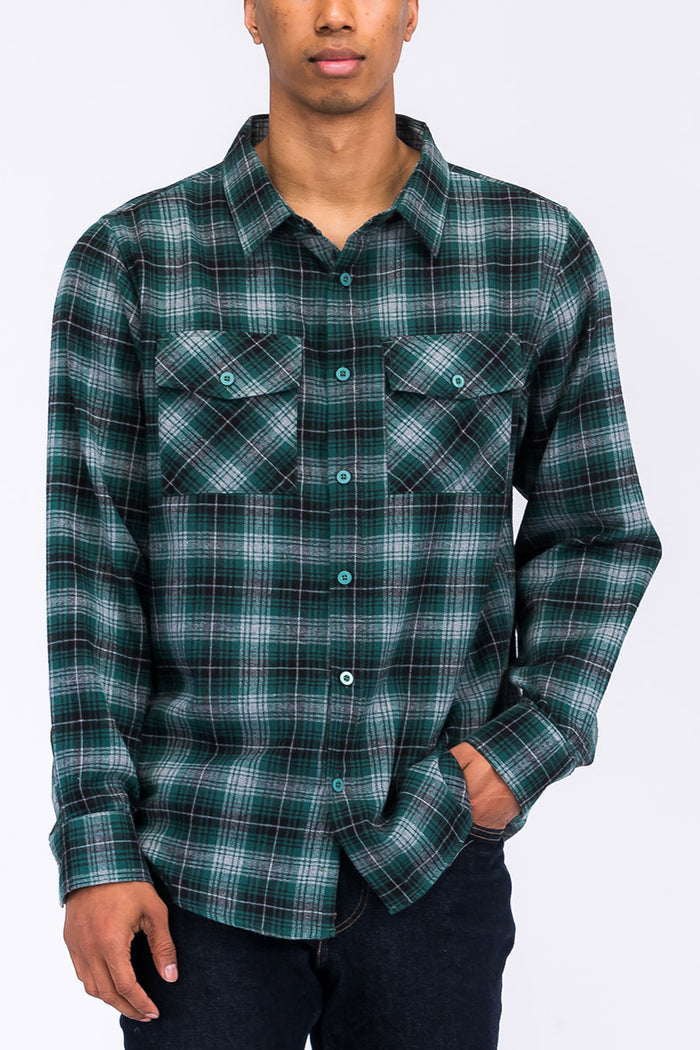 Brushed Flannel Shirt