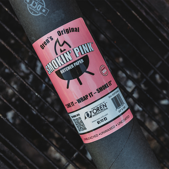 Butchers Paper Roll - Oren Pink