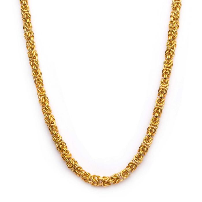 Cadena Rey Bizantino Inox - Eternity Diamonds