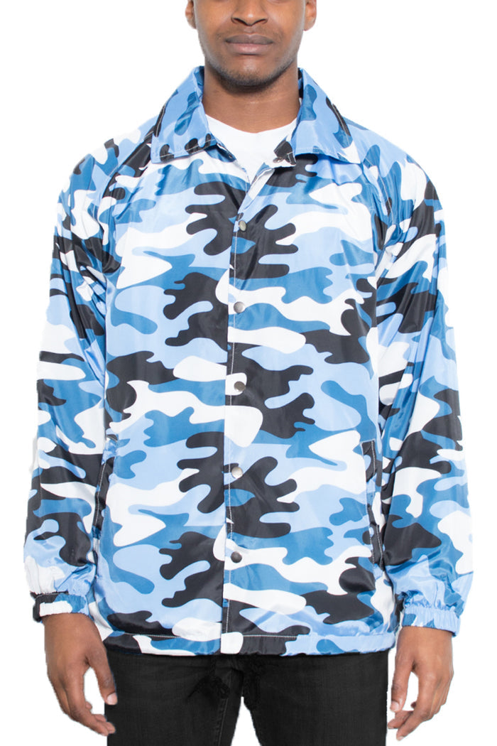 Camo Coachs Jacket