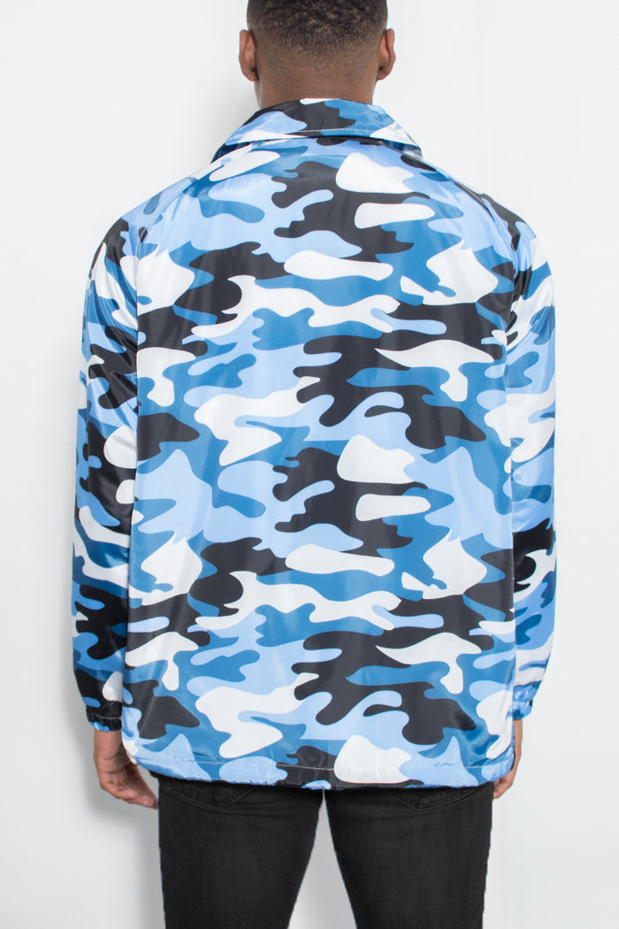 Camo Coachs Jacket