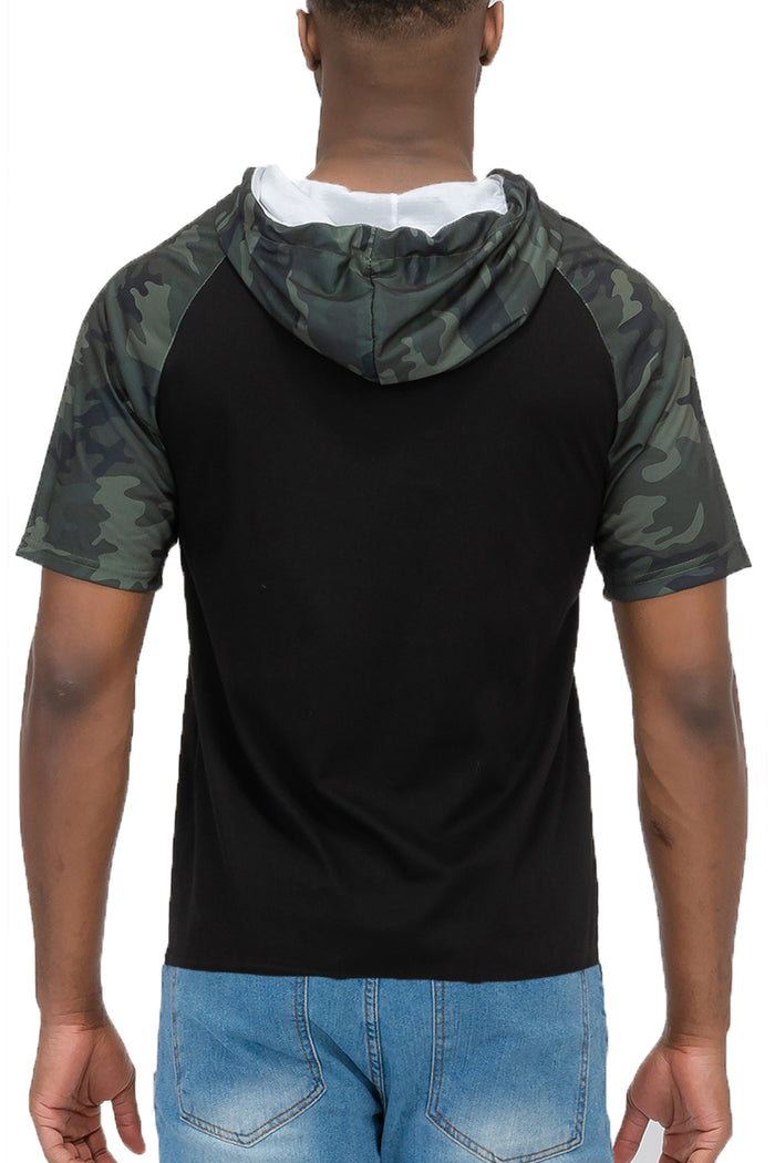 Camo Pocket Hooded Tee
