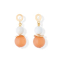 Cat-eye + Natural Shell Tulip Charm - Le Serey