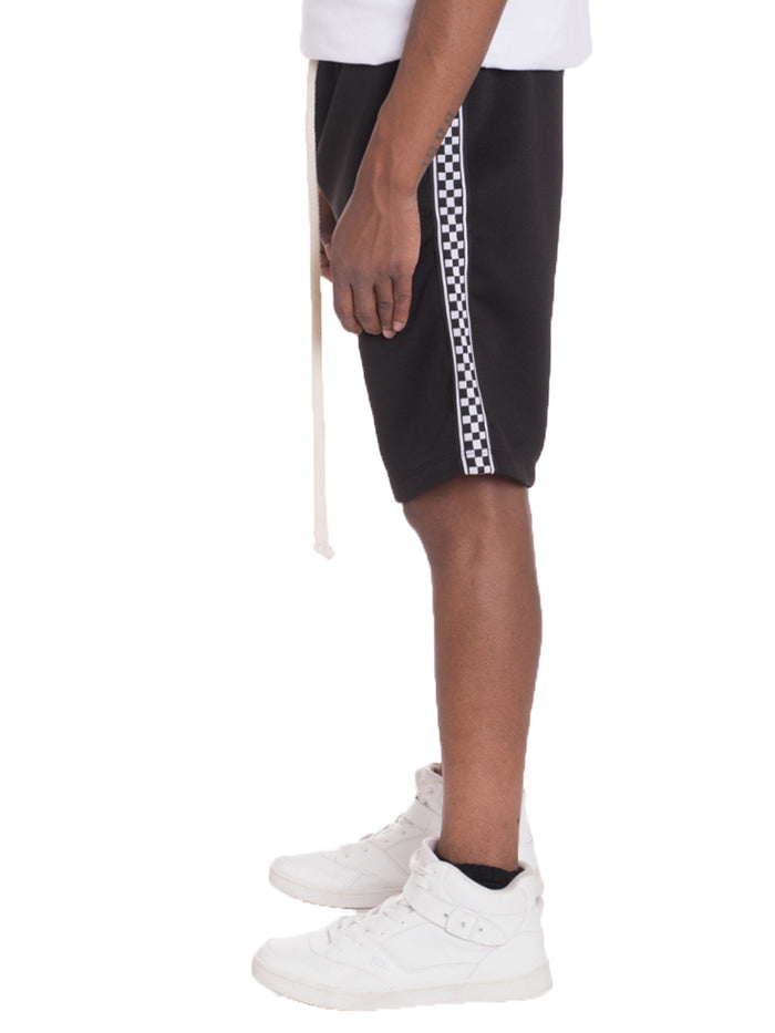 Checkered Stripe Shorts
