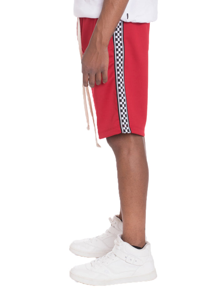 Checkered Stripe Shorts
