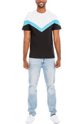 Chevron Color Block Shirt