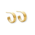 Chunky Hoop Earrings - Le Serey