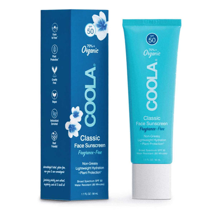 Classic Face Spf 50 fragrance free - Trattamento solare - COOLA - Alla Violetta Boutique