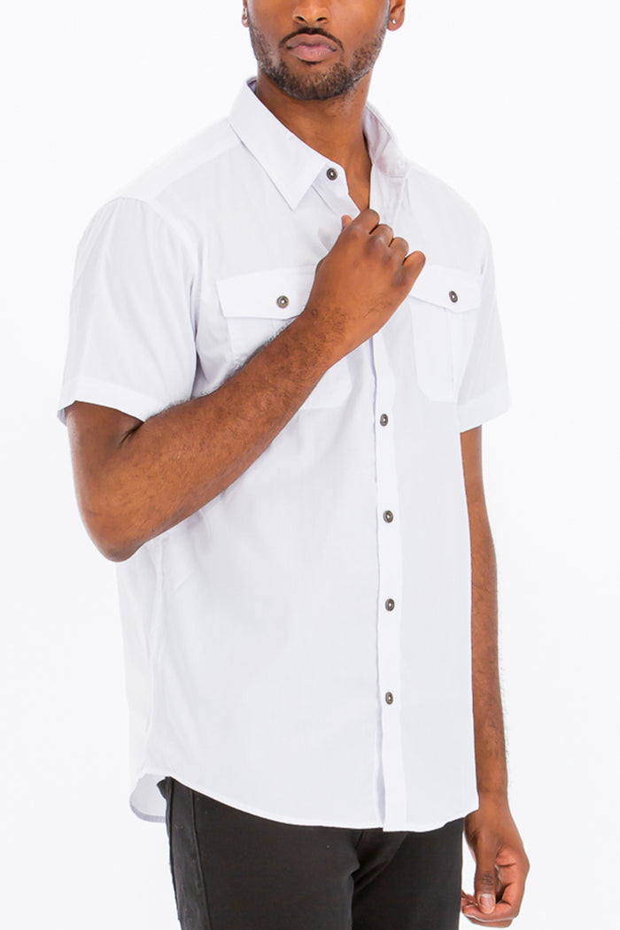 Classic Two Pocket Button Down