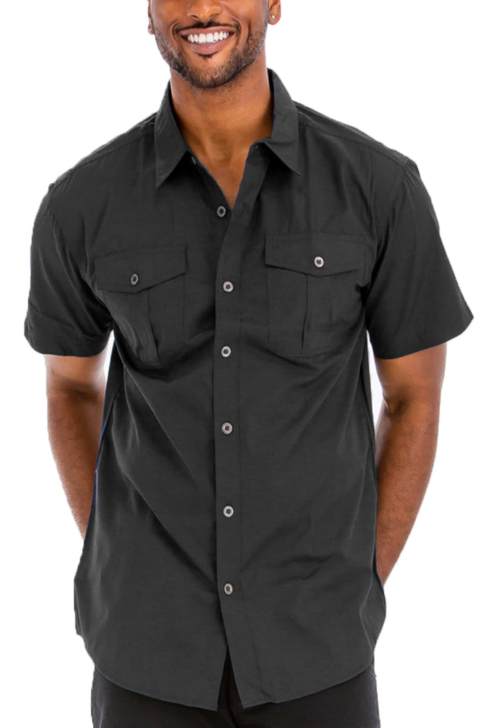 Classic Two Pocket Button Down