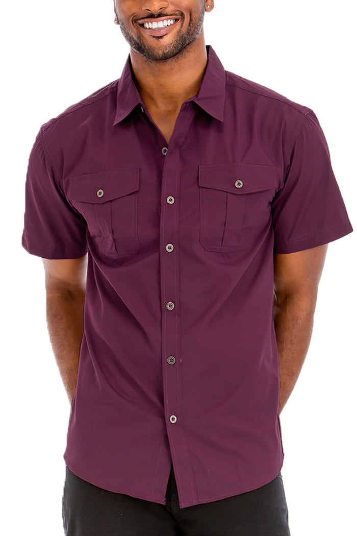Classic Two Pocket Button Down