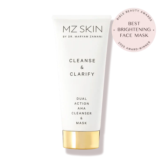 Cleanse & Clarify Dual Action AHA Cleanser & Mask - Detergente - MZ Skin - Alla Violetta Boutique
