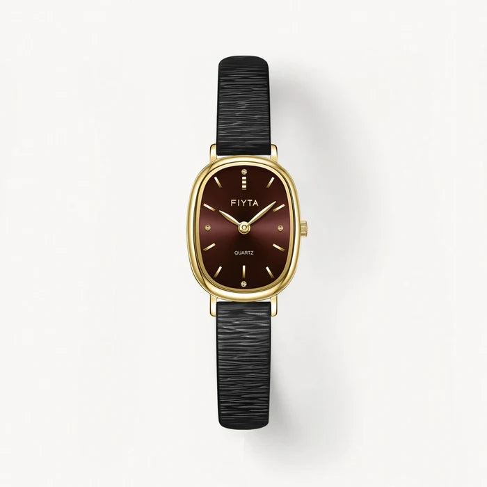 Brown Dial / Black Strap / Leather (DL865042.GKB)