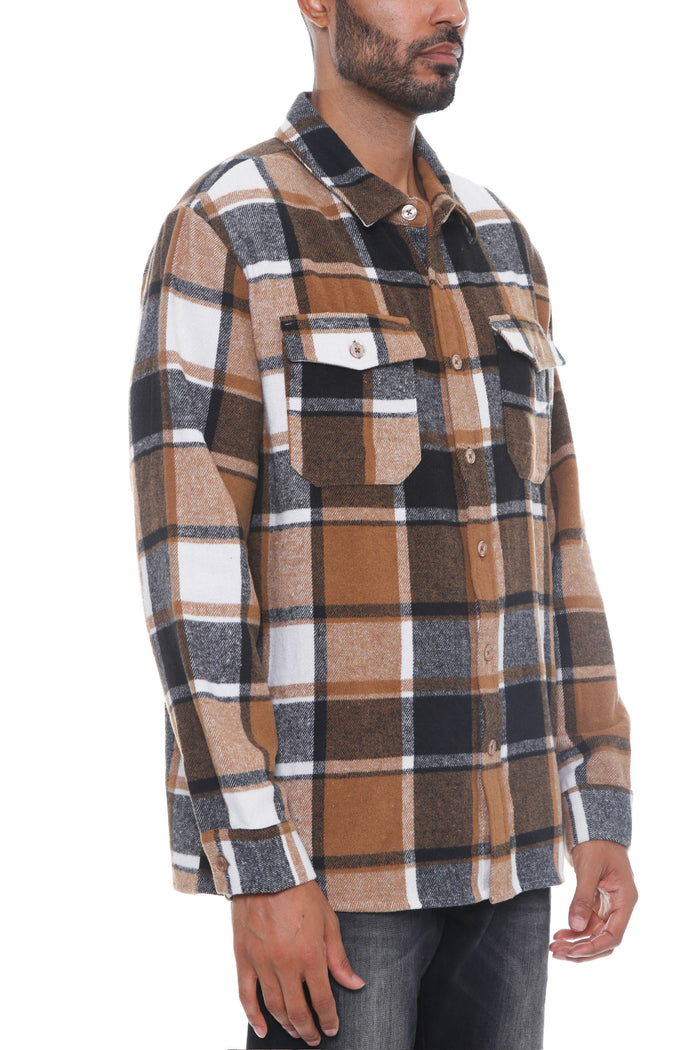 Colton Soft Flannel Shacket