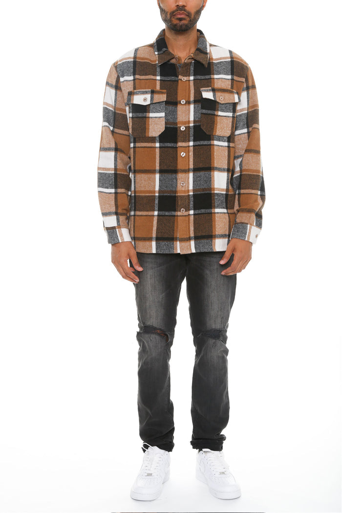 Colton Soft Flannel Shacket