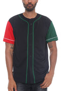 Corazon Color Block Baseball Jersey