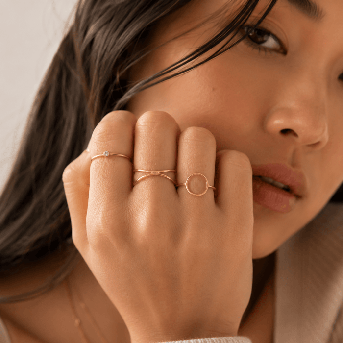 Criss Cross Ring - Le Serey