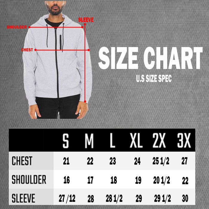Crosstek Heathered Zip Up Jacket