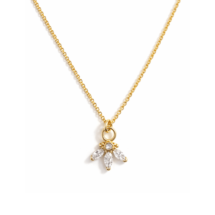 CZ Diamond Marquise Necklace - Le Serey