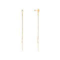 CZ Studs + Threader Chain Jacket - Le Serey
