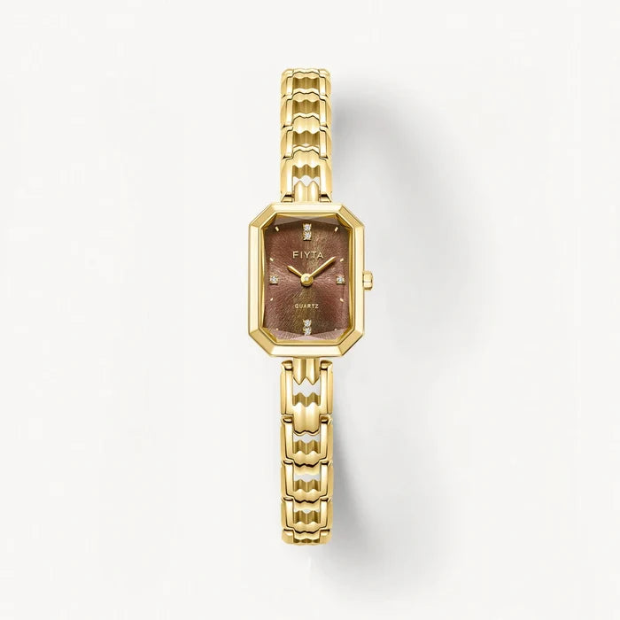 Brown Dial / Gold Strap