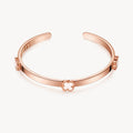 Cocoa Collection Women's Watch & Elegant Clover Bracelet Gift Set - FIYTA
