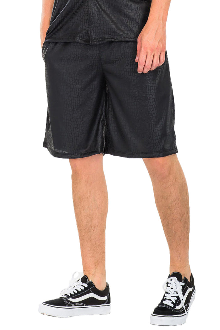 Embossed Shorts