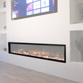 electric fire in living room