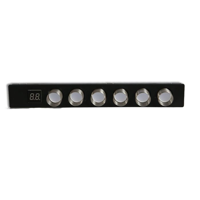 control panel for electric fire