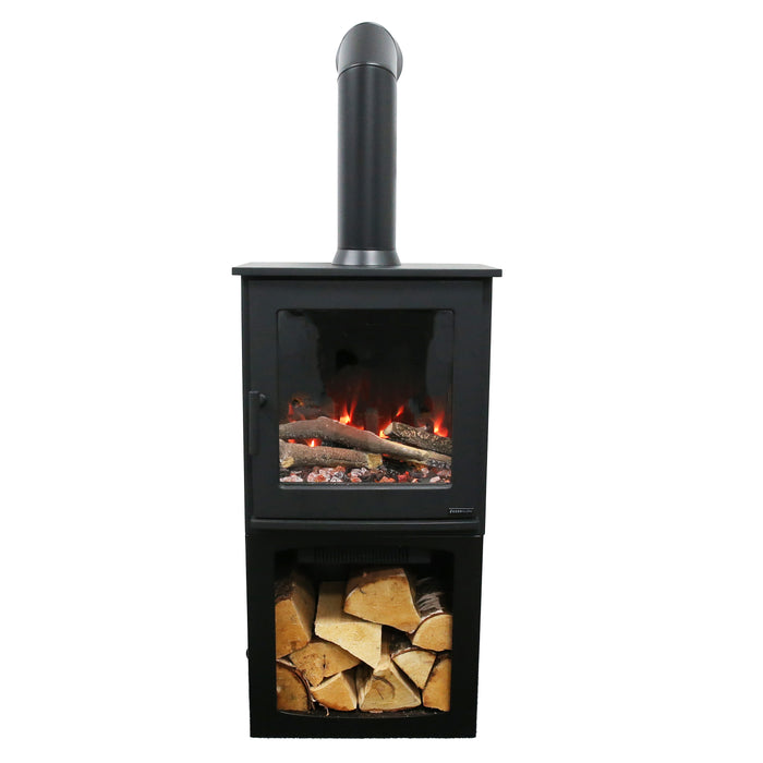 Ezee Glow Electric Stove in white background